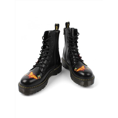 Ботинки для девочки Antilopa AL 7608 черный