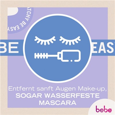 bebe Augen Make-Up Entferner & Wimpernpflege  Средство для снятия макияжа с глаз и уход за ресницами