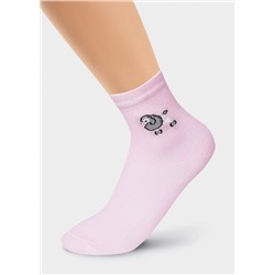 Носки детские для девочки CLE С4305 20-22,22 розовый