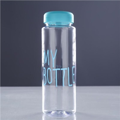 Бутылка для воды "My bottle", 500 мл, 19.5 х 6 см, микс