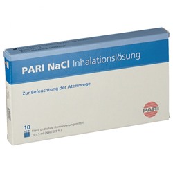 PARI (ПАРИ) NaCI Inhalationslosung 10X5 мл