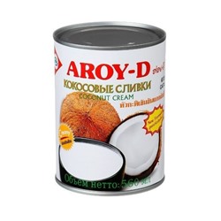 Сливки кокосовые 70 % (AROY-D), 560 г