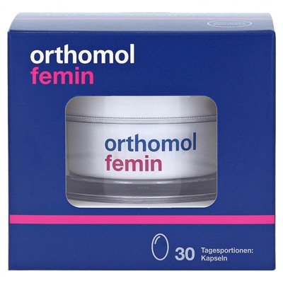 Orthomol Femin Kapseln Ортомол Фемин Витамины при менопаузе, капсулы, 30шт.