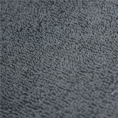 Махровое полотенце GINZA 50х90, 100% хлопок, 450 гр./кв.м. 'Серый'