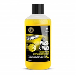 Автошампунь с карнаубским воском Wash & Wax (1 л)