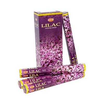 Благовоние HEM Сирень Lilac шестигранник упаковка 6 шт
