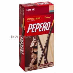 Lotte Pepero Печенье соломка, классический, 47 гр(8801062267675)
