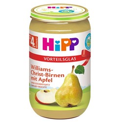HiPP (Хипп) Williams-Christ-Birnen mit Apfel 250 г