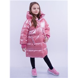 Пальто для девочек Саманта 11П110 пурпурно-розовый