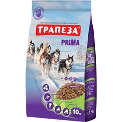 Трапеза корм для собак активных пород Прима 10кг сухой 201003071