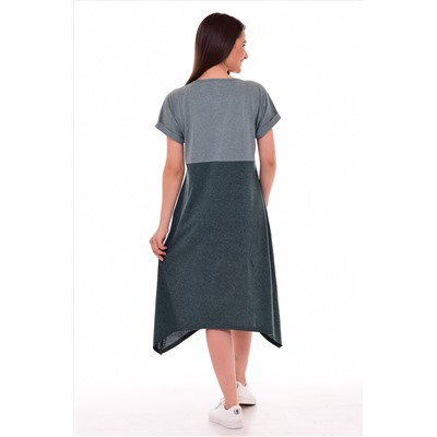 Платье женское 4-081в (зеленый)