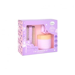 Le Mini Macaron Cocooning Time 3-in-1 Spa Pedicure Set  Cocooning Time Набор для спа-педикюра 3-в-1