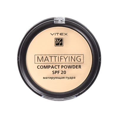 Витэкс  Mattifying compac Матирующая компактная пудра для лица , тон 04