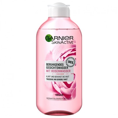 Garnier Gesichtswasser Rosenwasser  Тоник для лица с розовой водой