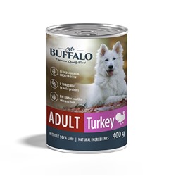 Mr.Buffalo корм для собак Индейка 400г консервы В405 (9)