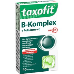 taxofit Витамин B-Komplex Depot Таблетки, 40 шт