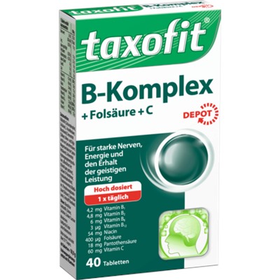 taxofit Витамин B-Komplex Depot Таблетки, 40 шт