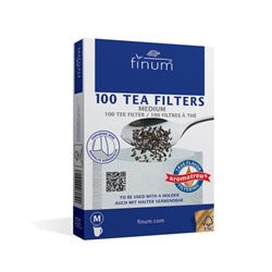 SALE Фильтры для чая отбеленные, размер M (уп. 100 шт.)