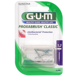 GUM (ГУМ) Proxabrush Ersatzbursten 1,2 mm Kerze 8 шт