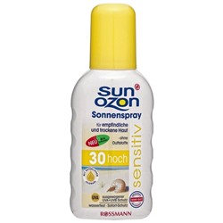 Sunozon sensitiv Sonnenspray Солнцезащитный спрей для чувствительной кожи 200 мл