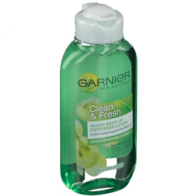 GARNIER (ГАРНЬЕ) Clean & Fresh Augenmake-up Entferner Lotion 125 мл