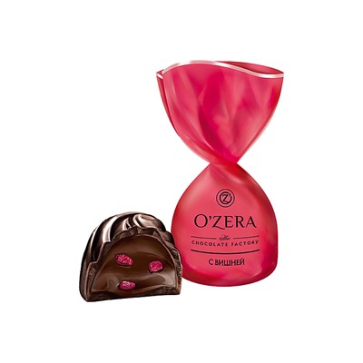 «OZera», конфеты с дробленой вишней (упаковка 0,5 кг)