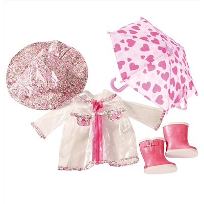 Набор одежды для дождливой погоды Gotz для куклы 46-50 см, 5 пр. 3402190