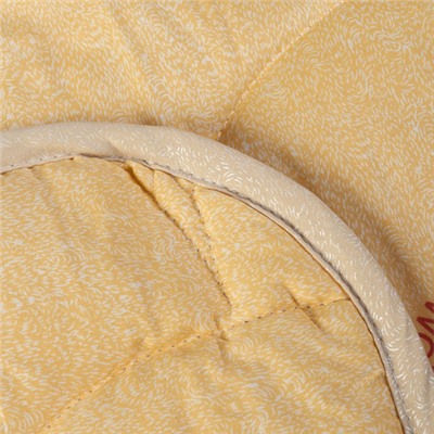 Одеяло ОВЕЧЬЯ ШЕРСТЬ облегченное 150 гр, 'Стандарт' 1,5 спальное, в 100% полиэстере