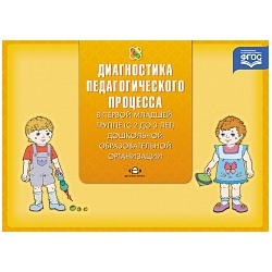 Верещагина. Педагогическая диагностика индивидуального развития ребенка 2-3 лет в группе детского сада.