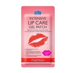 Патчи для губ увлажняющие Purederm Intensive Lip Care Gel Patch