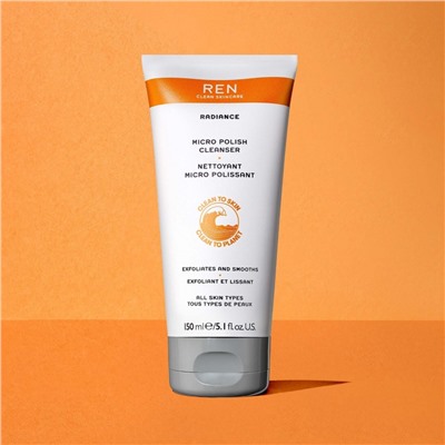 Ren Clean Skincare Micro Polish Cleanser  Очищающее средство для микрополировки