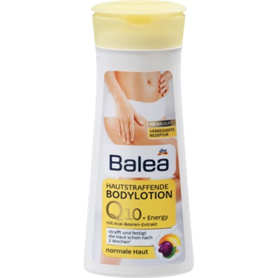 Balea (Балеа) Hautstraffende Bodylotion Q10 + Energy Укрепляющий лосьон для тела Q10 + Energy, 400 мл