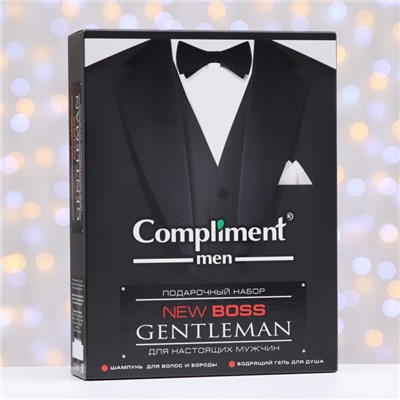 Набор № 1770 Compliment New Boss Gentleman: Шампунь, 250 мл, Гель для душа, 250 мл