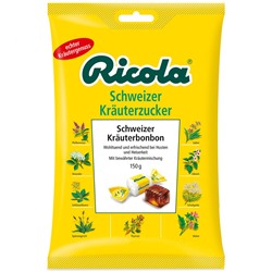 Ricola (Рикола) Schweizer Krauterzucker mit Zucker 150 г