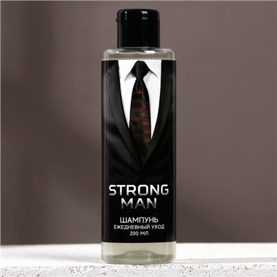 Набор REAL STRONG MAN, гель для душа и шампунь для волос, 2х200 мл