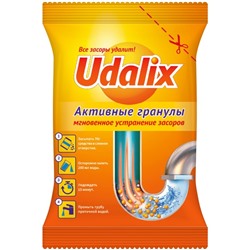 Чистящие гранулы UDALIX для удаления засоров в трубах, 70 г