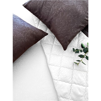 Комплект без белья Набор с одеялом КМ-021 коричневый-белый