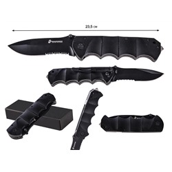 Нож Морской пехоты USMC UC3195 Desert Warrior Pocket Knife Black (США) (Лицензионная модель Корпуса морской пехоты США. Ограниченная партия с фабрики-производителя без наценок буржуйских дистрибьюторов!) №1097 *