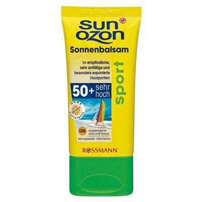 Sunozon Sport Sonnenbalsam Солнцезащитный бальзам для спортсменов 50 мл