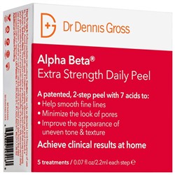 Dr. Dennis Gross Alpha Beta Peel Extra Strength 5 packettes Gesichtspeeling Reinigung, 5 шт.