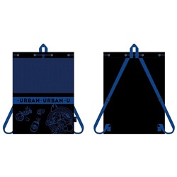Сумка-мешок Феникс+, арт.62491/ 48 УРБАН (36х48 см, полиэстер, шелкография, 1 отделений (-я), шнурок, ПЭТ-пакет)