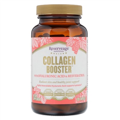 ReserveAge Nutrition, Collagen Booster, 120 капсул