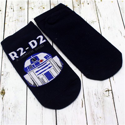 Короткие носки р.37-44 "Star Wars" R2-D2