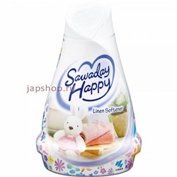 Sawaday Happy Linen Softener Освежитель воздуха для комнаты, с элегантным ароматом цветочного кондиционера для белья, 120 гр(4987072088241)