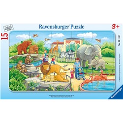 Пазл Ravensburger «Прогулка по зоопарку», 15 эл. R06116