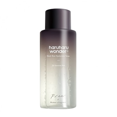 HaruHaru HaruHaru Wonder Black Rice Hyaluronic Toner for Sensitive Skin  Тоник с гиалуроновой кислотой и черным рисом HaruHaru Wonder для чувствительной кожи