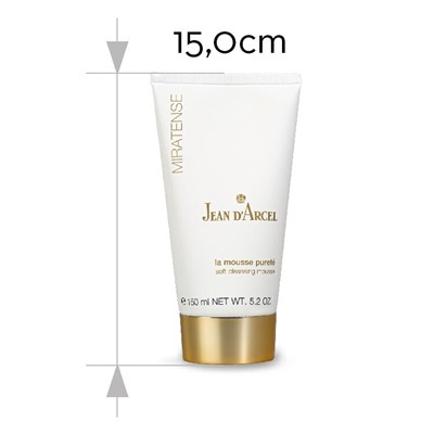 JEAN D'ARCEL la mousse purete MIRATENSE LIFT DETOX Reinigungscreme reinigt porentief verwohnt selbst empfintliche Haut  la mousse purete MIRATENSE LIFT DETOX очищающий крем глубоко очищает поры балует даже чувствительную кожу