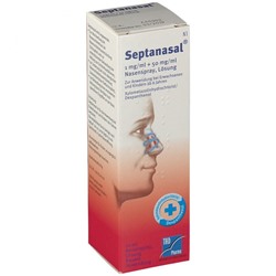 Septanasal (Септанасал) 1 mg / ml + 50 mg / ml 10 мл
