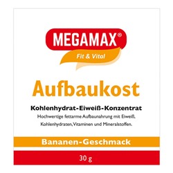 MEGAMAX (МЕГАМАКС) Fit & Vital Aufbaukosten Banane 30 г