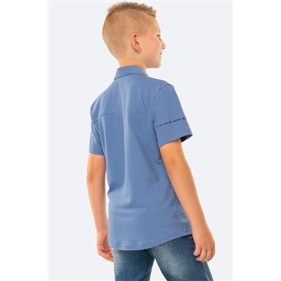 Рубашка с коротким рукавом для мальчика Blueland